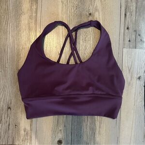 P’TULA Cecilia Sports Bra in Viola size Large